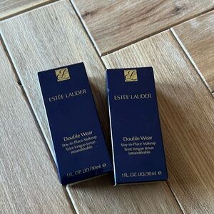 2 never opened Estée Lauder Double Wear foundations in 1N2 Ecru